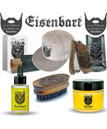 Eisenbart Beard Balm No.II 60 ml - Premium Citrus & Vanilla Beard Care for Men | International Shipping Available - Buy Online on GoSupps.com