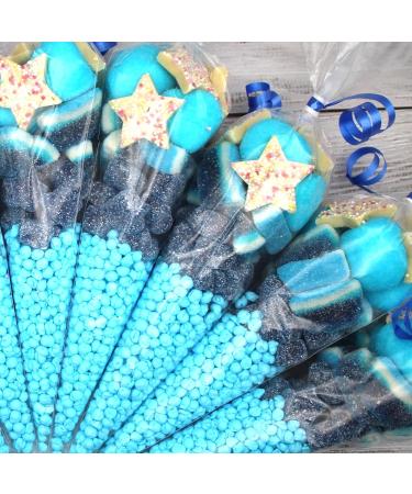 Prefilled Sweet Shop Made Blue Sweet Cone - Buy Online on GoSupps.com
