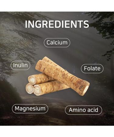 Premium Roasted Burdock (Arctium Lappa) Tea - 8oz - Rich in Dietary Fiber & Inulin - Buy Online on GoSupps.com