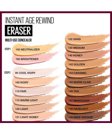 Maybelline Instant Age Rewind Eraser Dark Circles Concealer Light 0.2 Fl Oz - 2 Pack - Buy Online on GoSupps.com