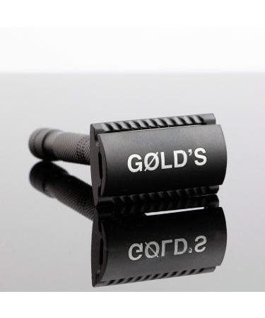 G LD's stainless steel safety razor suitable for beard and body shaving