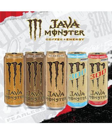 Monster Energy Java 300 French Vanilla 444mL Cans Pack of 12 - Buy Online on GoSupps.com