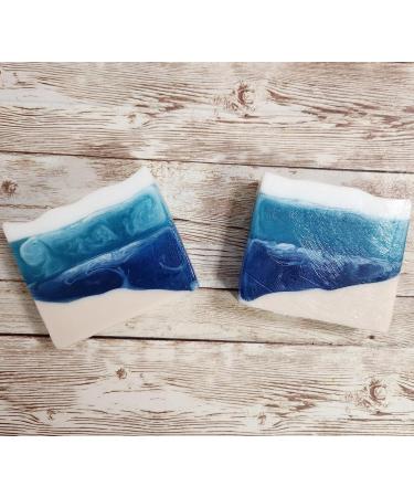 Buy Ocean Themed Beach Soap - Exfoliating Handmade Shea Butter & Goat Milk | All Natural Guilty Type Scent - Shop Internationally - Buy Online on GoSupps.com