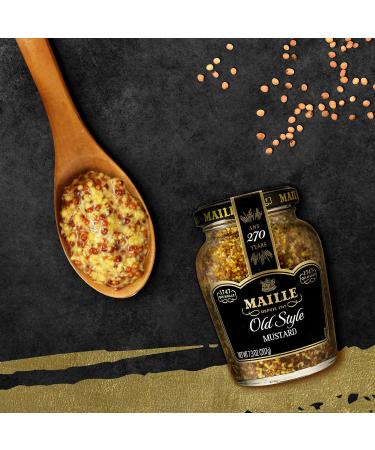 Maille Mustard Variety Pack - 7 Oz, 4 Count | Premium Mustard Selection - Buy Online on GoSupps.com