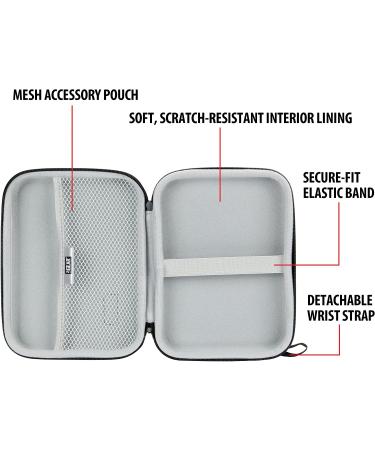 USA GEAR Insulin Travel Case - Diabetic Bag with Hard Shell Exterior and Wrist Strap - Holds Insulin and Diabetic Supplies - Black - Buy Online on GoSupps.com