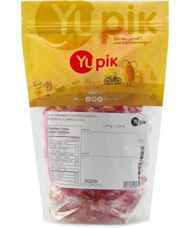 Yupik Cinnamon Flavored Candies (No Sugar Added) 1Kg 1 kg (Pack of 1) - Buy Online on GoSupps.com