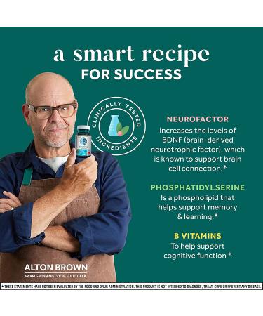 NEURIVA Plus Strawberry Gummies | Memory, Focus & Cognitive Support | Vitamins B6 & B12 | Nootropic Brain Supplement | 50ct - Buy Online on GoSupps.com