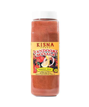 Kisna Tandoori Masala 23.5oz (665g)  Quick & Easy Authentic Indian Spice Blend for Vegetarian & Non-Vegetarian Cooking