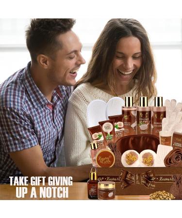 Luxury Bath Gift Set for Him & Her - Organic Spa Goodies for Men and Couples - Buy Online on GoSupps.com