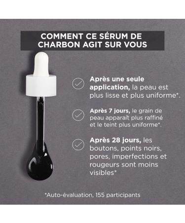 L'Or al Paris Garnier PureActive AHA + BHA Charcoal AntiImpurities Serum With Charcoal 30ml - Buy Online on GoSupps.com