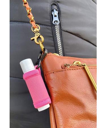 Chapstick Holder Keychain - Premium Neoprene Lip Balm Sleeve (Black 2 Pack) - Key Chain Clip - Perfect for Chap Stick or Lip Gloss - 2 Count - Buy Online on GoSupps.com