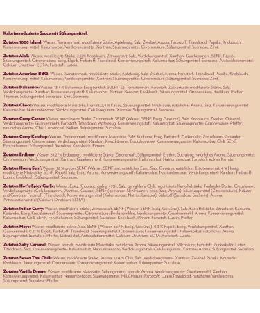 Gymqueen Mamma Mia Zero Sauce 2x265ml - Low-Calorie Fat-Free Sugar-Free Aioli & Caesar Dressing - Perfect for Refined Dishes & Salads - Vegetarian Option - Buy Online on GoSupps.com