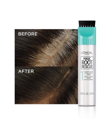 L'Oreal Magic Root Rescue 10-Minute Light Brown Hair Color Kit - 1 Application - Buy Online on GoSupps.com