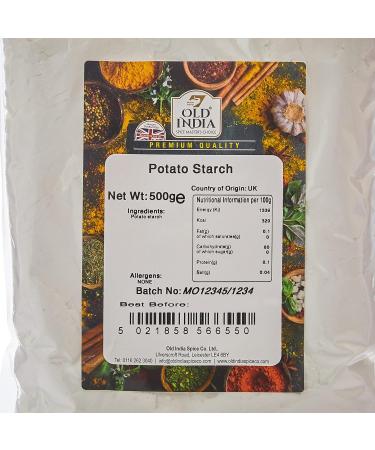 Old India Potato Starch 500g - Premium Quality Gluten-Free Thickening Agent - Buy Online on GoSupps.com