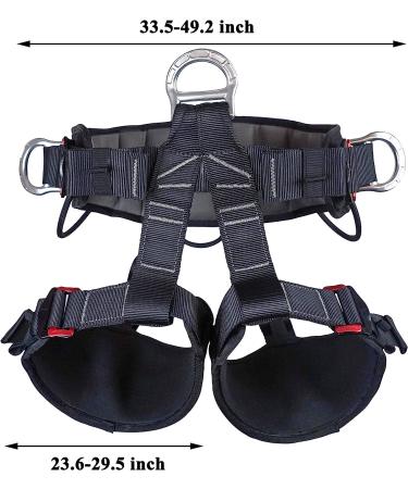 SOB Half Body Climbing Harness - Safety Belt for Climbing, Working, and Rescuing - Buy Online on GoSupps.com