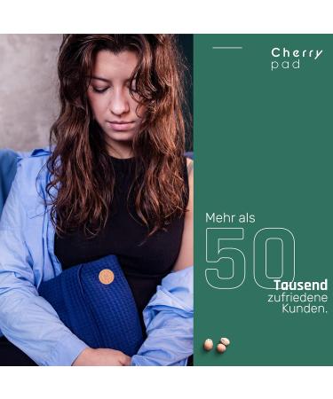 Cherypad Cherry Stone Pillow - Natural Cotton Heat & Cooling Pillow | 25x20 cm | Handmade Gifts | Eco-Friendly Hot Water Bottle - Buy Online on GoSupps.com