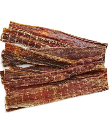 Burgham Beef Gullet Strips for Dogs & Puppies - Natural Dog Treats for Large or Medium Dogs - Oral Health Friendly Dog Chews - 12 Inches (10 Pack) - Buy Online on GoSupps.com