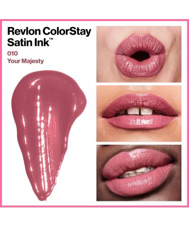Revlon ColorStay Satin Ink Liquid Lipstick - Your Majesty 0.17 Fl Oz - Buy Online on GoSupps.com