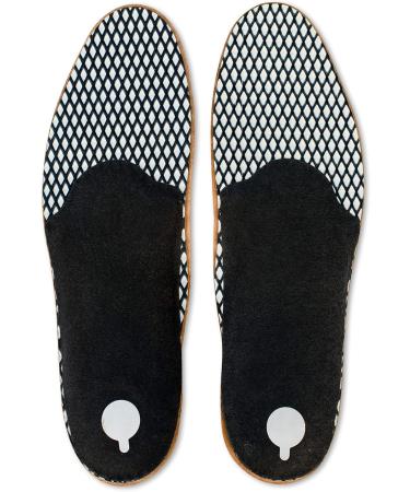 Buy Tacco Deluxe Orthotic Shoe Insoles | Premium Leather Arch Support for Flat Feet & Plantar Fasciitis - International Shipping Available - Buy Online on GoSupps.com