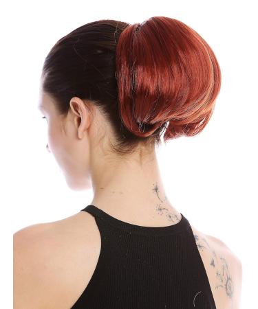 Buy WIG ME UP 909AB-V-350 Hairpiece Bun Braid Ponytail - Short Straight Voluminous Red Copper | International Shipping Available - Buy Online on GoSupps.com