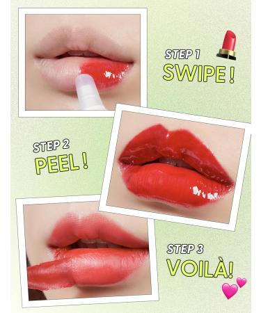 LIP My Tint Pack - Korean Waterproof Lip Stain | Long-Lasting Kiss-Proof Peel Off Lipstick in Plum Berry (0.50 Fl Oz - Buy Online on GoSupps.com