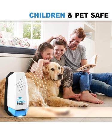 2 Pack Ultrasonic Pest Repeller Plug in - Electronic Insect Control Defender for Roach Bed Bug Mouse Rodent Mosquito - Indoor Reject Repellent for Cockroach Ants Mice Fly Rat Bedbug Spider Squirrel - Buy Online on GoSupps.com