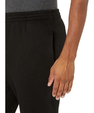Amazon Essentials Men's Closed Bottom Fleece Sweatpants - Large, Black - Buy Online on GoSupps.com
