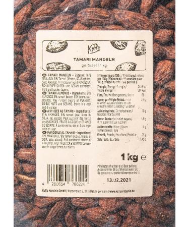 KoRo - Tamari almonds -1 kg - Buy Online on GoSupps.com
