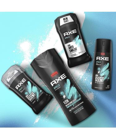 AXE Apollo Sage and Cedarwood Men's Deodorant Stick 2.7oz | 48-Hour Sweat & Odor Protection - Buy Online on GoSupps.com