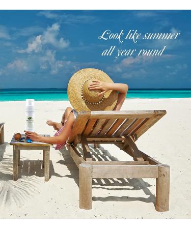 Organitan Sunless Skin Tanning Lotion 8oz - Natural Golden Bronzer, Moisturizing Formula with Organic Ingredients - Buy Online on GoSupps.com