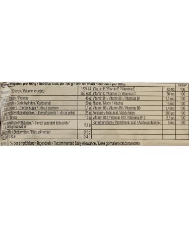 Body Attack Carb Control Protein Bar Straciatella - 10 x 100g | High Protein Snack | 15 Pieces - 1.5kg Pack | International Shipping Available - Buy Online on GoSupps.com