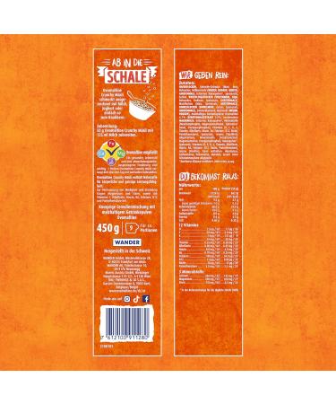 Wander AG Ovomaltine Crunchy Muesli chocolate crunchy muesli with unique mix of breakfast cereals and Ovomaltine with valuable vitamins fiber and minerals 1 x 450 g - Buy Online on GoSupps.com
