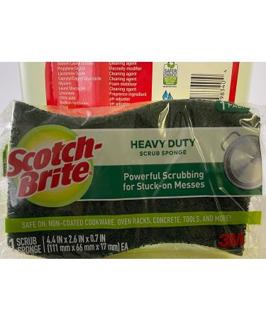 Plant-Based Dish Soap 90oz - Lemon & Clementine Scent | ULTRA SHINE | Eco-Friendly | Sponge Included | International Shipping - Buy Online on GoSupps.com