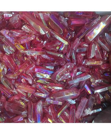 Electroplated Colourful Wand Point Raw sEnergy Stone Natural Stones and Minerals Home Decor Can be Used for (Size : 300g) HOMEZHOU (Size : 500g) - Buy Online on GoSupps.com