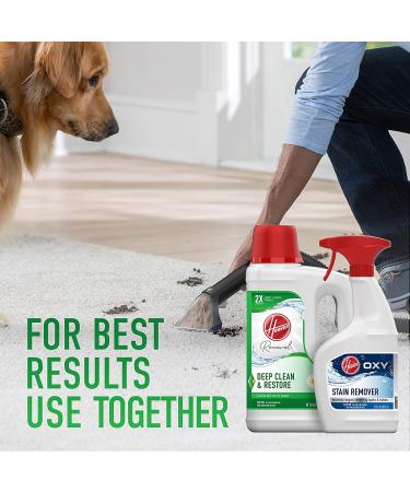 Hoover Renewal Deep Cleaning Carpet Shampoo 64oz - AH30924 | Concentrated Machine Cleaner Solution for White Carpets - Buy Online on GoSupps.com