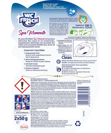WC Frisch Spa Momente Harmonie 3x100g - Luxurious Toilet Fragrant Stones with Essential Oils for Lasting Aroma | International Shipping - Buy Online on GoSupps.com