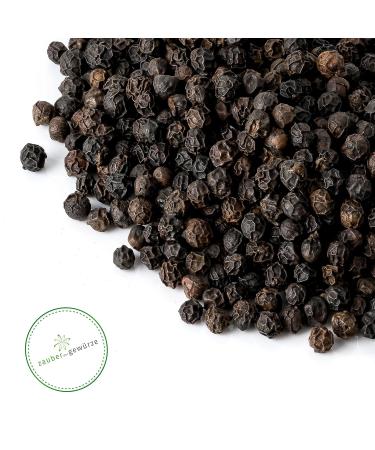 Premium Tellicherry Peppercorns - Authentic Indian Spice for Dark Meat & Braised Dishes | 60g Aroma Can - Buy Online on GoSupps.com
