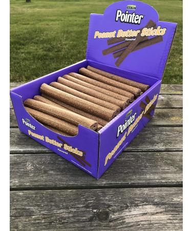 Pointer Peanut Butter Flavoured Sticks - Satisfyingly Chewy Texture Variety 13 kg clear - Buy Online on GoSupps.com