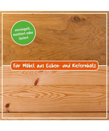 Poliboy Oak Pine Care - Wood Polish for Antique & Rustic Furniture - 100ml Made in Germany - Refreshing Wood Care (1 Pack) - Buy Online on GoSupps.com