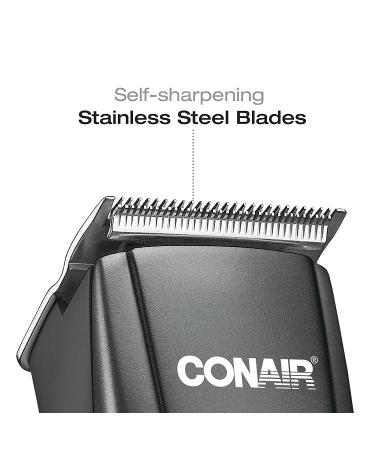 Conair Simple Cut 12-piece Hair Clipper - Professional Home Haircut Kit - Buy Online on GoSupps.com