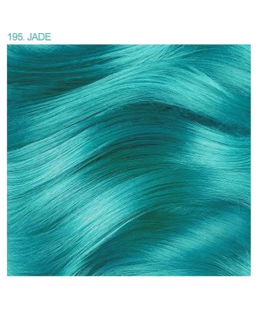 Adore 195 Jade Semi Permanent Hair Color - Vegan & Cruelty-Free Hair Dye - 4 Fl Oz, Pack of 1 - Buy Online on GoSupps.com
