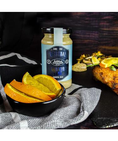 Buy Altenburger Original Dry Gin Senf 200 ml - Fruity-Mild Mustard with Orange & Gin - International Shipping Available - Buy Online on GoSupps.com