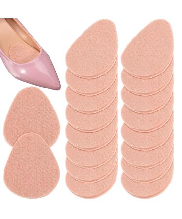 FOMIYES 10 Pairs High Heel Cushion Inserts Pads Ball of Foot Cushions Forefoot Pads Heel Inserts Anti Slip Shoe Insoles Metatarsal Pads for Women