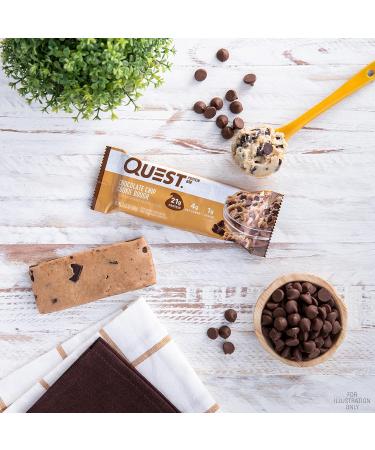 Quest Nutrition Favorites Bundle Chocolate Chip Cookie Dough & Cookies and Cream Protein Bars - Buy Online on GoSupps.com