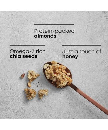Nature's Path Organic Gluten Free Honey Almond Granola  11 Ounce  Non-GMO  15g Whole Grains  with Omega-3 Rich Chia Seeds Honey Almond 11 Ounce (Pack of 1) - Buy Online on GoSupps.com