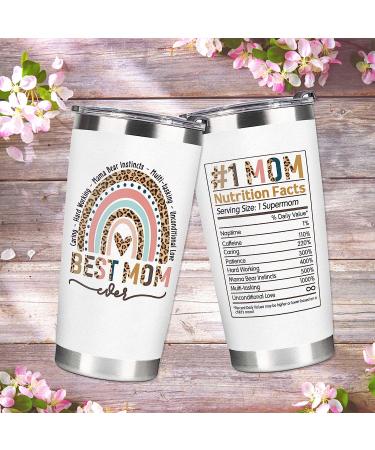 Mother's Day & Birthday Gifts from Daughter & Son - Mom Tumbler 20Oz - Buy Online on GoSupps.com