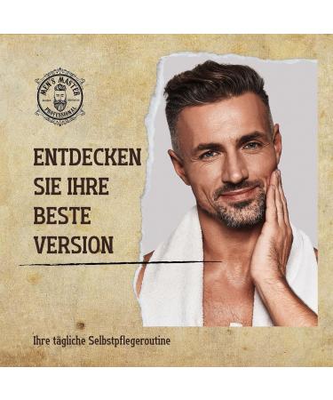 Men's Master 3-Part Daily Set | 24-Hour Antiperspirant Anti-Aging Cream Shampoo & Facial Care | Perfect Gift Set for Him - Buy Online on GoSupps.com