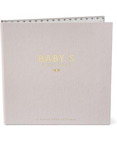 Luxury Honey Bee Baby Memory Book - Capture Precious First Year Moments - Keepsake Pregnancy & Baby Record Album - Buy Online on GoSupps.com