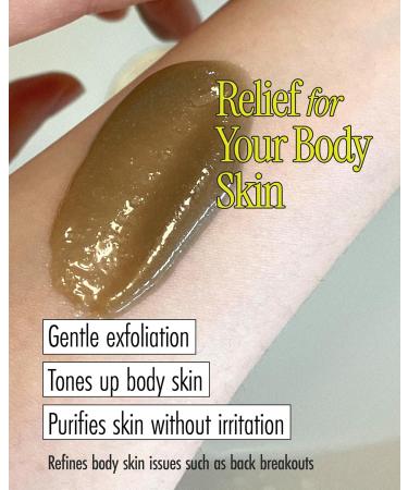 BRMUD Relief Mud Secret Body Scrub | ATEEZ Pick | Korean Body Wash Scrub Exfoliator for Ingrown Hair & Razor Bumps | After Waxing Care Feminine Wash w/Brown Sugar | for Sensitive Skin (6.34 fl oz) - Buy Online on GoSupps.com