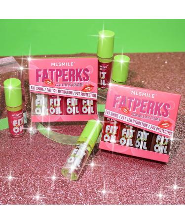 VolksRose 4pcs Lip Gloss Oil Set | Hydrating Tinted Plumping Lip Gloss for Women & Teens | Nourishing Lip Balm for Dry Lips - Buy Online on GoSupps.com